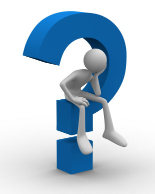 graphic depiction of fellow with questions